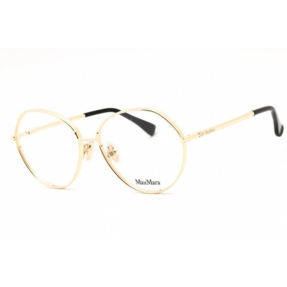 NEW MAX MARA EYEGLASSES GOLD WOMEN EYEWEAR MAX MARA MM5139 030